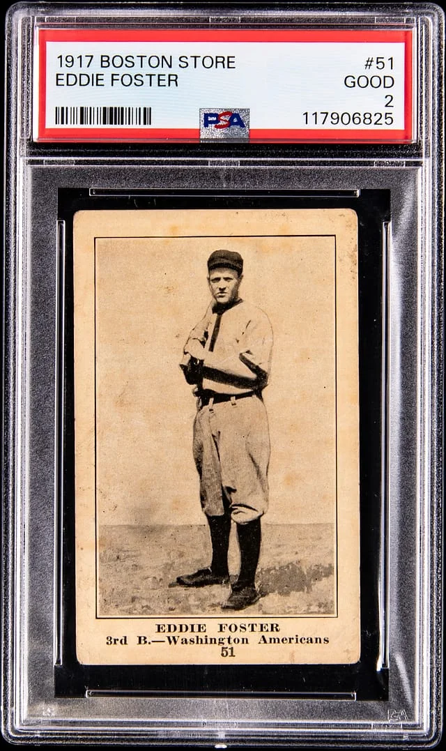 1917 Boston Store H801-8 Eddie Foster #51 card image