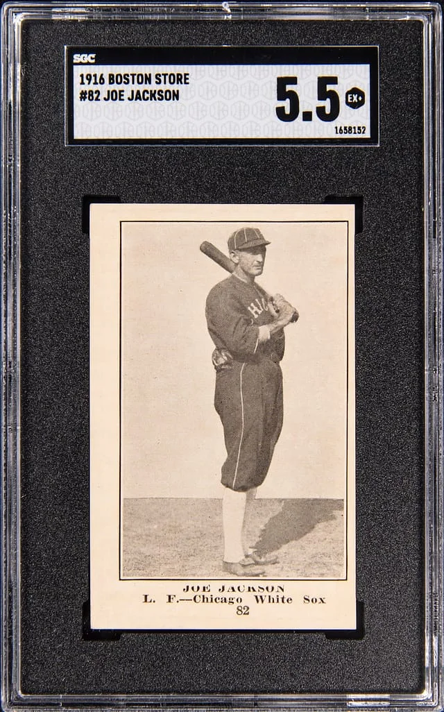 1917 Boston Store Joe Jackson #82 card image