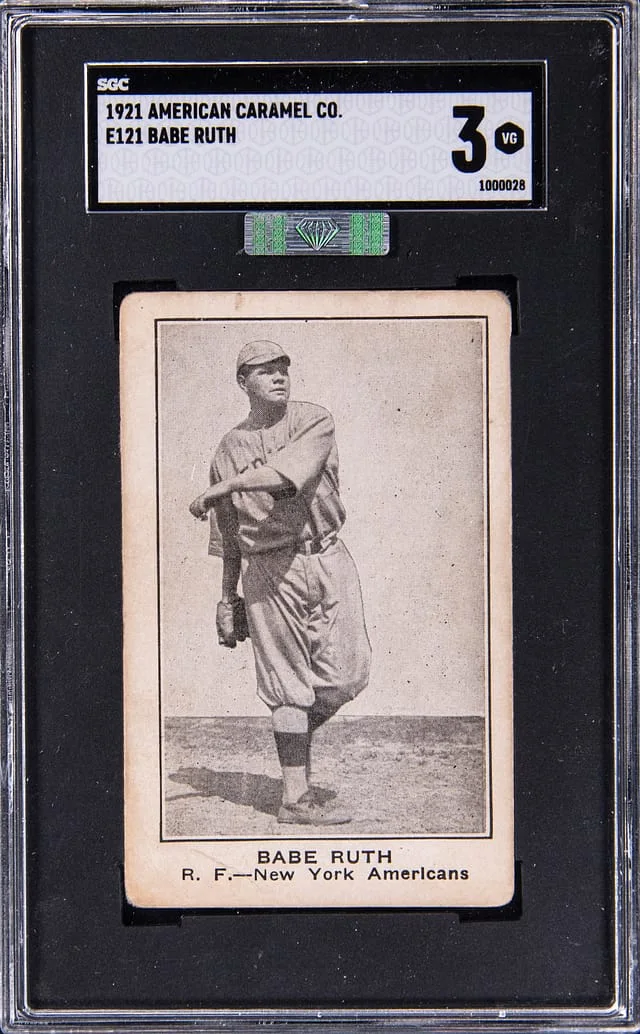 1921 E121 Babe Ruth Series of (No Quotes) #80 card image
