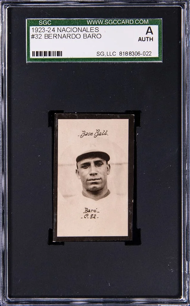 1923-24 Nacionales Bernardo Baro #32 card image