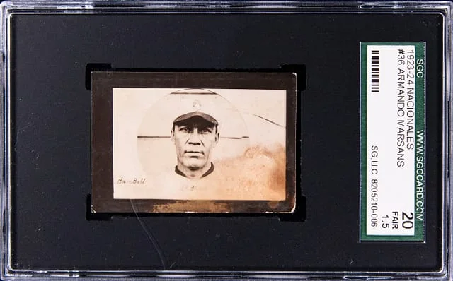 1923-24 Nacionales Cigarros Armando Marsans #36 card image