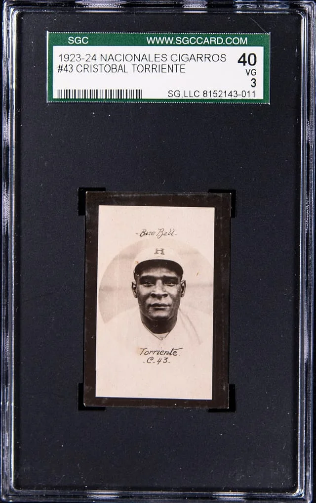 1923-24 Nacionales Cigarros Cristobal Torriente #43 card image