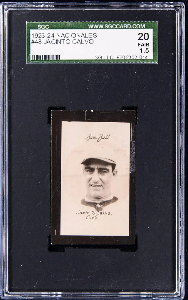 1923-24 Nacionales Cigarros Jacinto (Jack) Calvo #48 card image