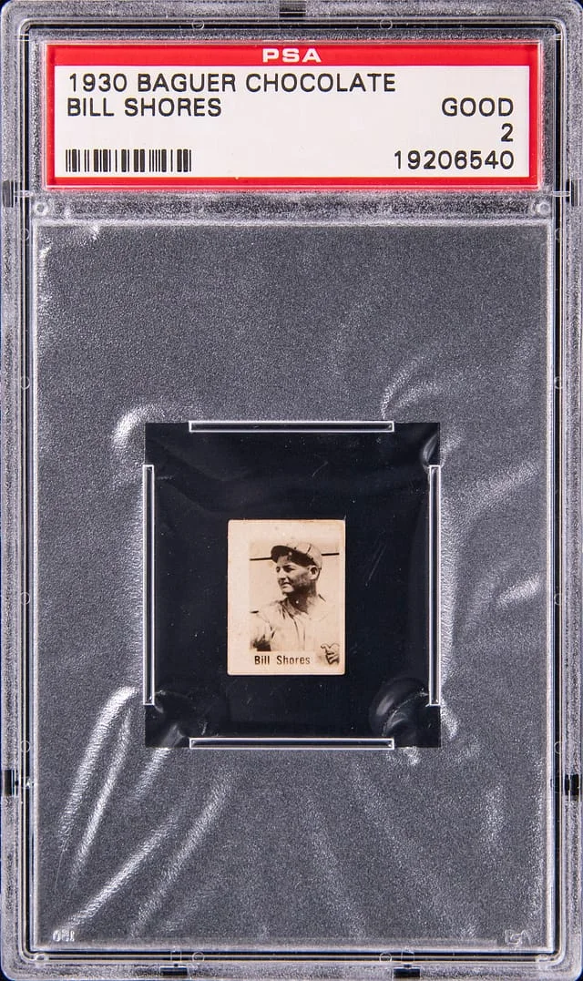 1930 Baguer Chocolate Bill Shores #NNO card image