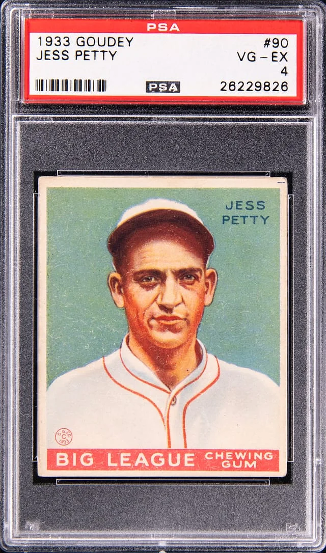 1933-34 Goudey Jess Petty #90 card image