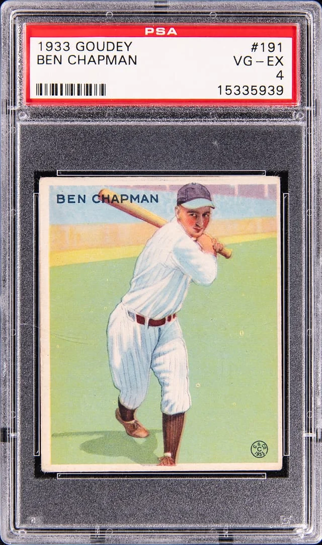 1933 Goudey Ben Champman #191 card image