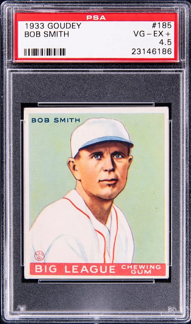 1933 Goudey Bob Smith #185 card image