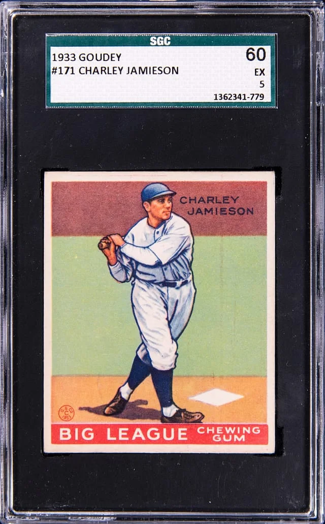 1933 Goudey Charley Jamieson #171 card image