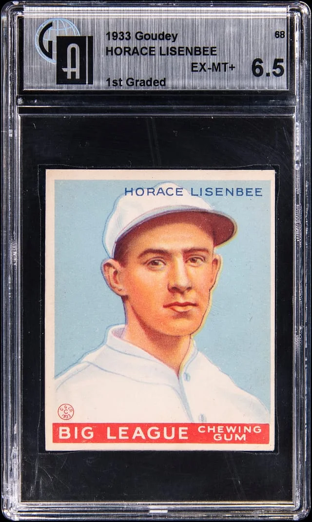 1933 Goudey Horace Lisenbee #68 card image