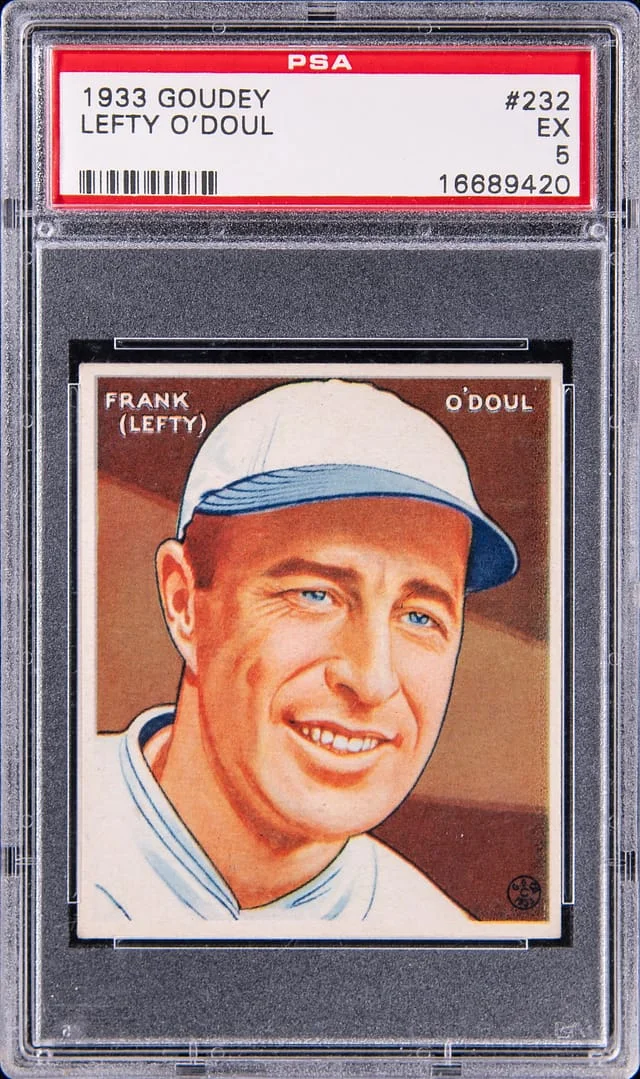 1933 Goudey Lefty O'Doul #232 card image