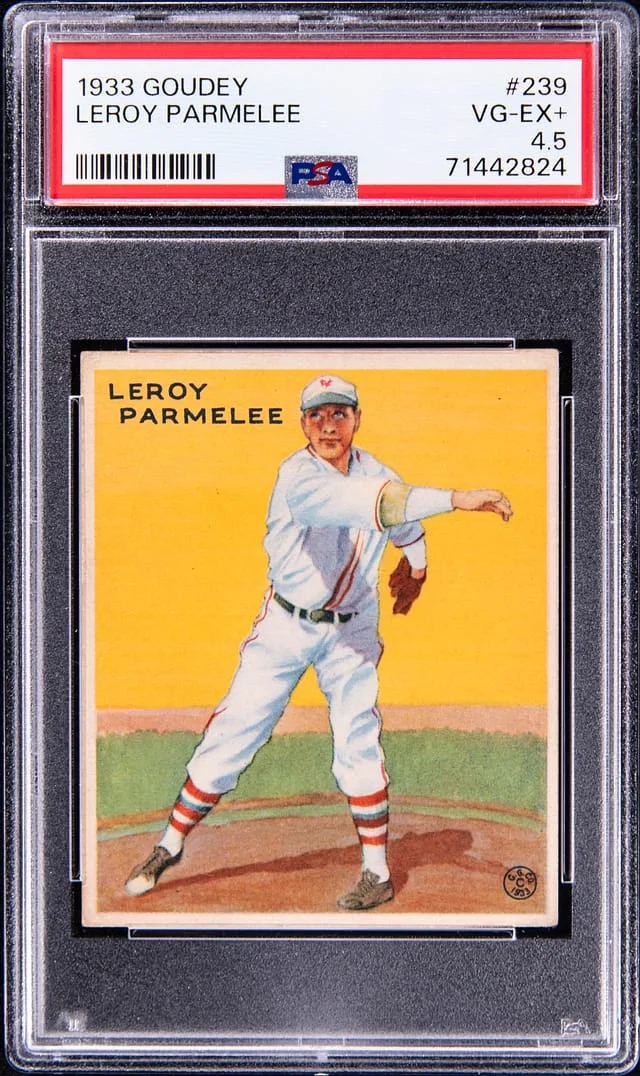 1933 Goudey Leroy Parmelee #239 card image