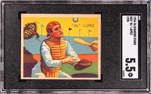 1934-36 Diamond Stars Al Lopez #28 card image