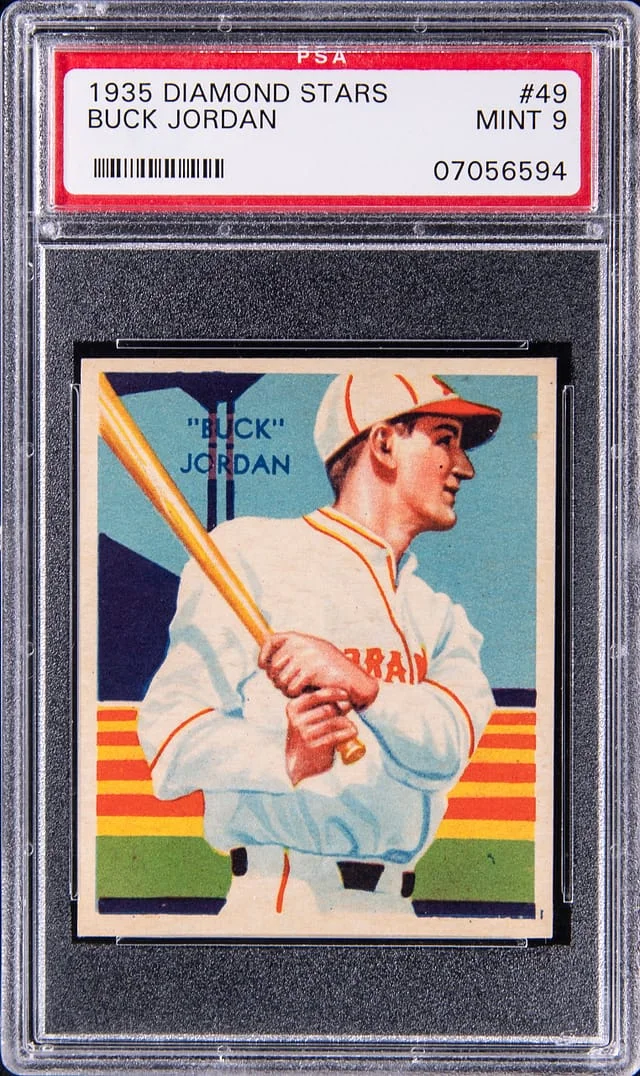 1935 Diamond Stars Buck Jordan #49 card image
