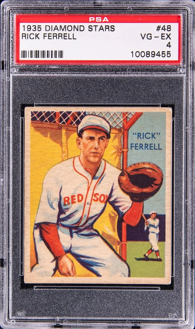 1935 Diamond Stars Rick Ferrell #48 card image