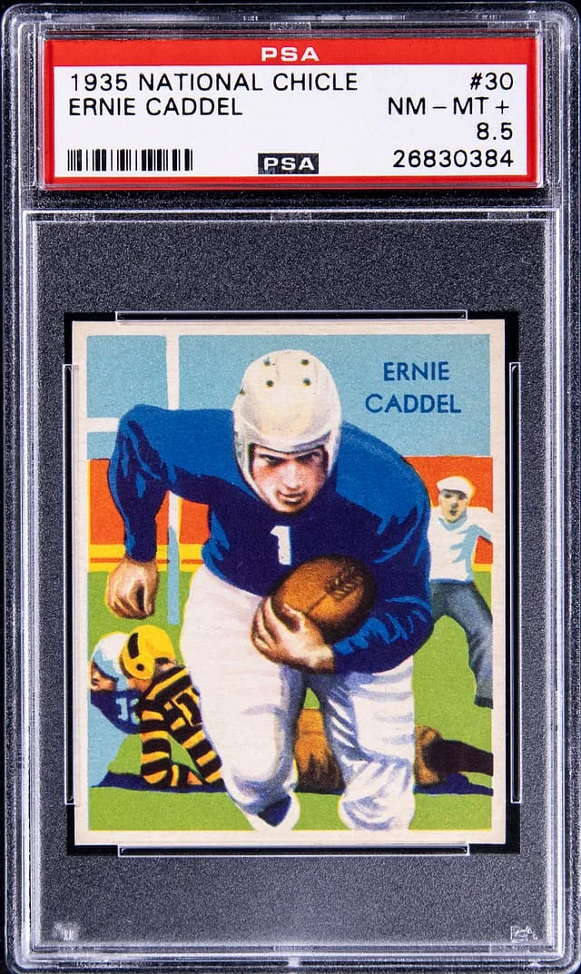 1935 National Chicle Ernie Caddel #30 card image