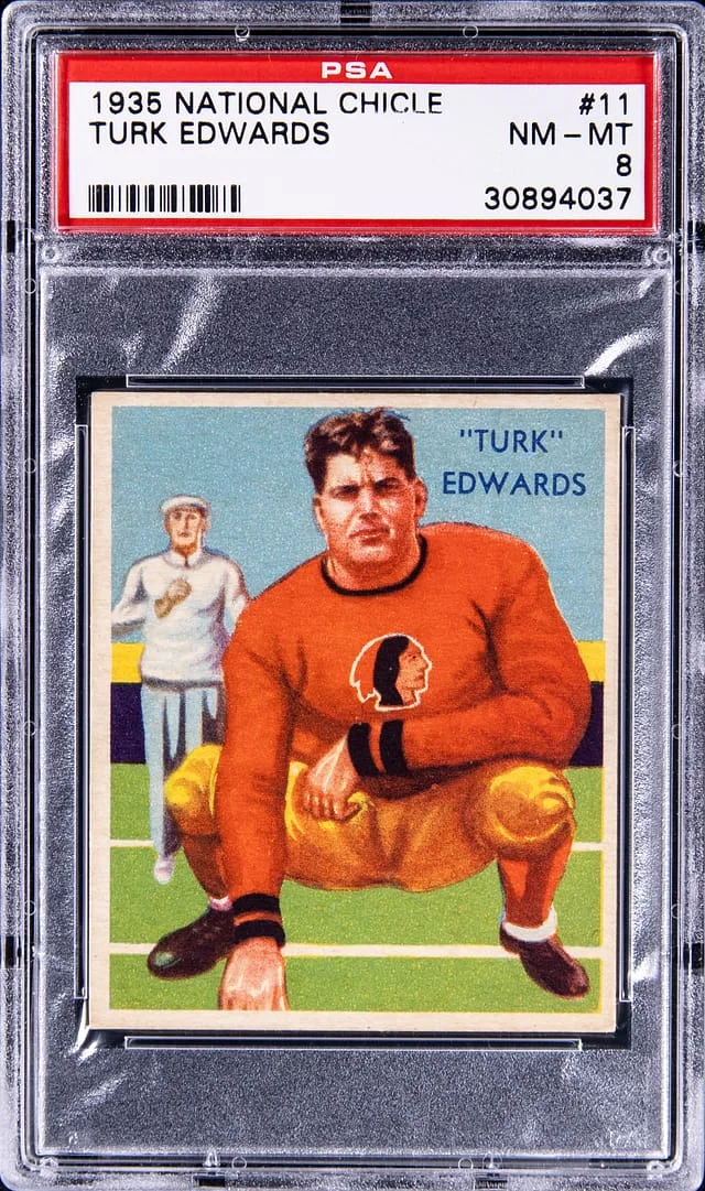 1935 National Chicle Turk Edwards #11 card image