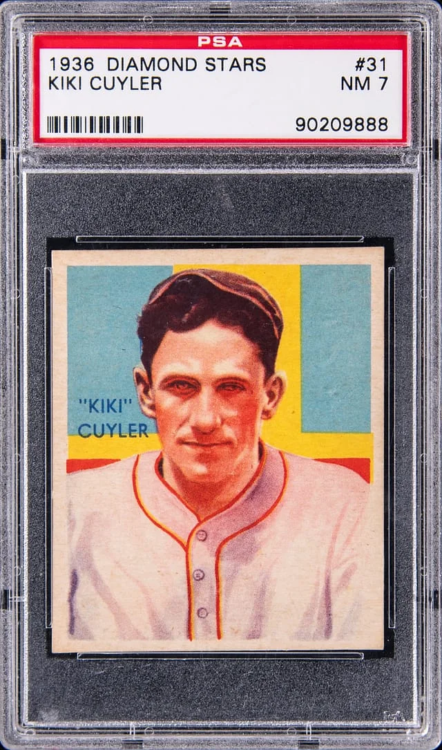 1936 Diamond Stars Kiki Cuyler #31 card image