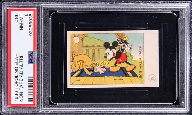 1936 Topolino Elah Non Fare Ad Altri (Mickey Mouse) #86 card image