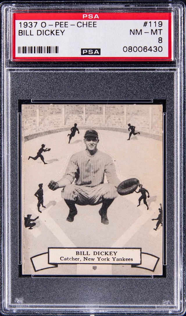 1937 O-Pee-Chee Bill Dickey #119 card image