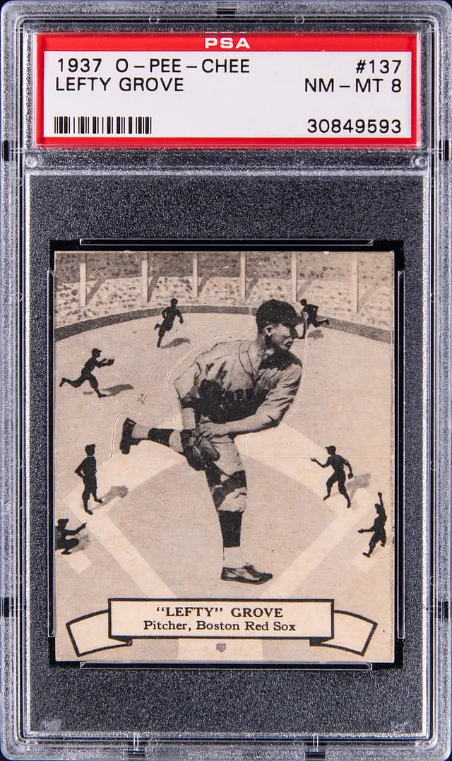 1937 O-Pee-Chee Lefty Grove #137 card image
