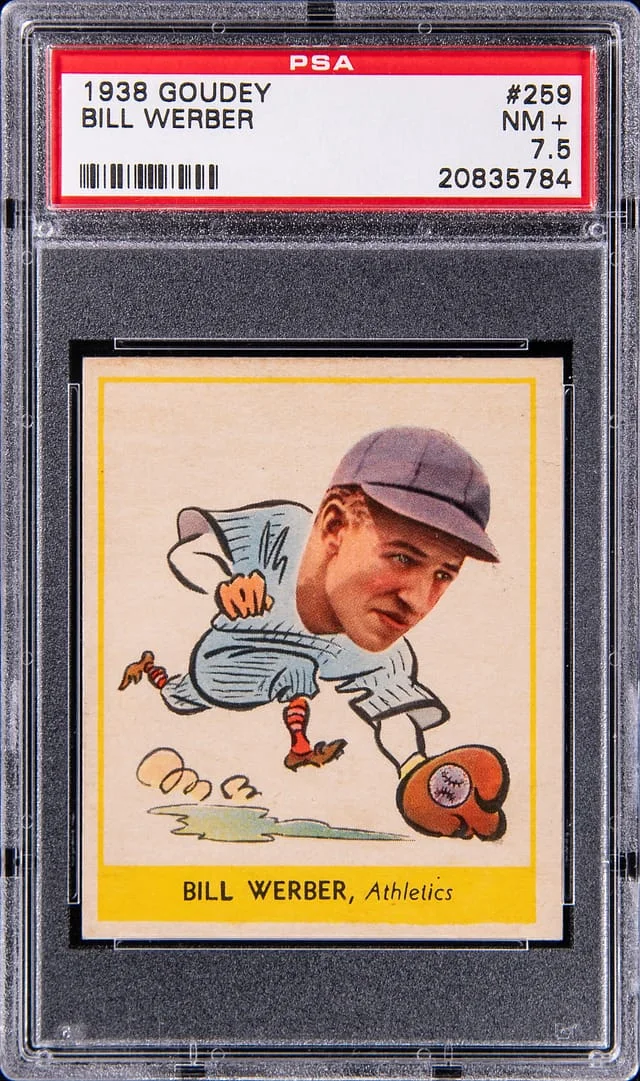 1938 Goudey Bill Werber #259 card image