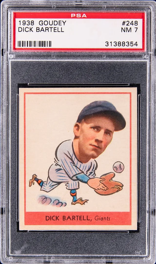 1938 Goudey Dick Bartell #248 card image