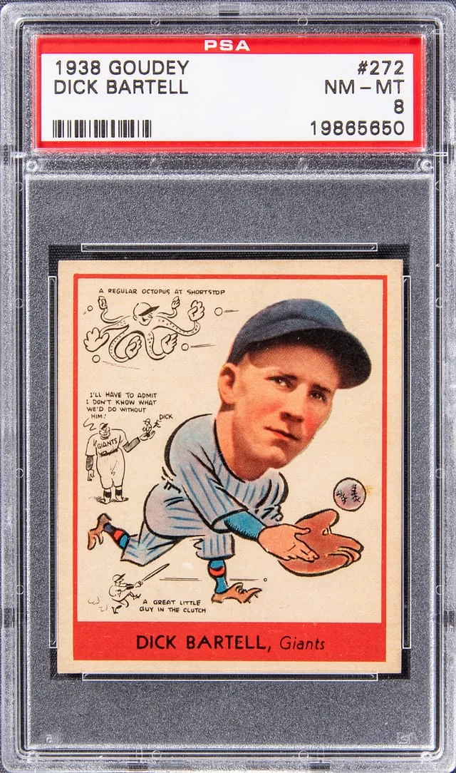 1938 Goudey Dick Bartell #272 card image