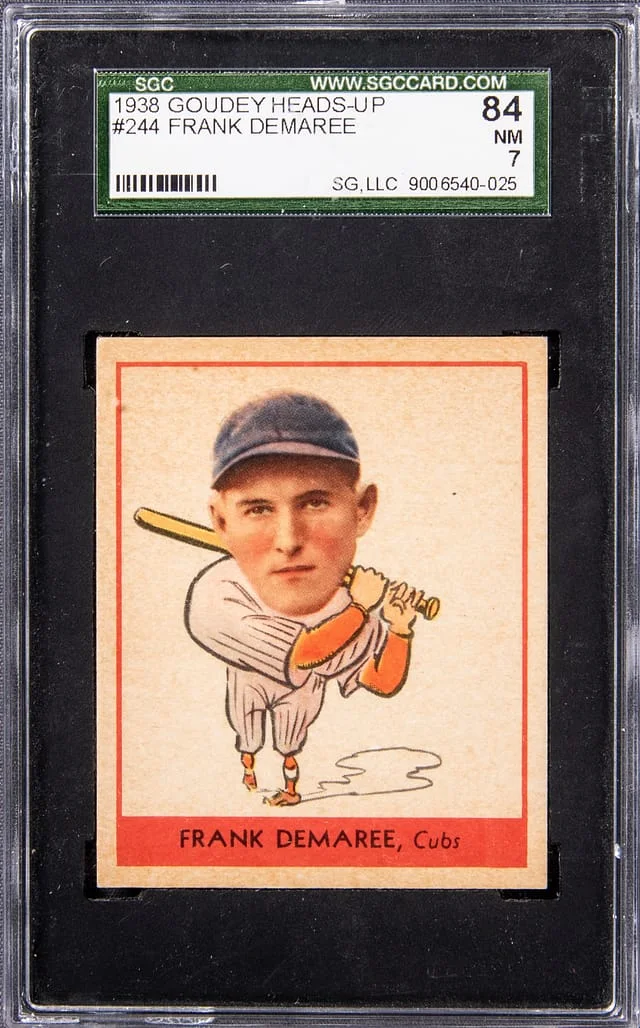 1938 Goudey Frank DeMaree #244 card image