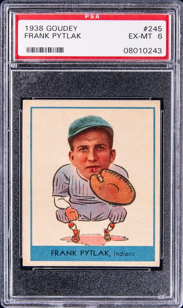 1938 Goudey Frank Pytlak #245 card image