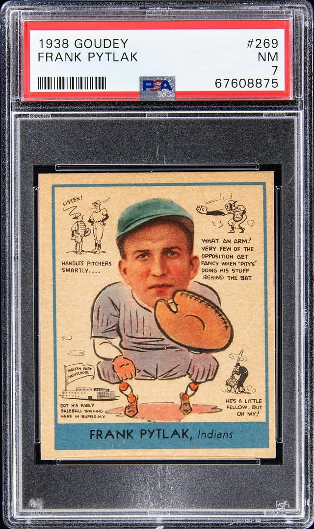 1938 Goudey Frank Pytlak #269 card image