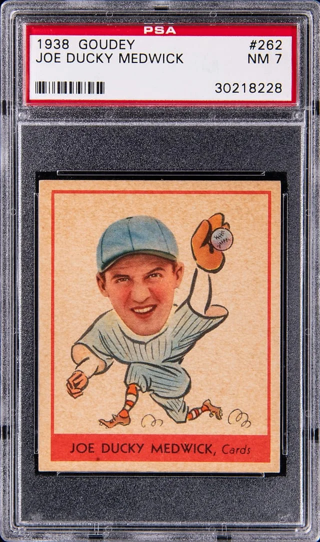 1938 Goudey Joe Ducky Medwick #262 card image