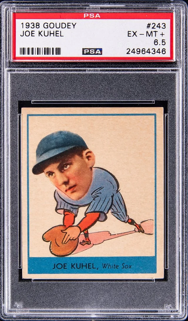 1938 Goudey Joe Kuhel #243 card image