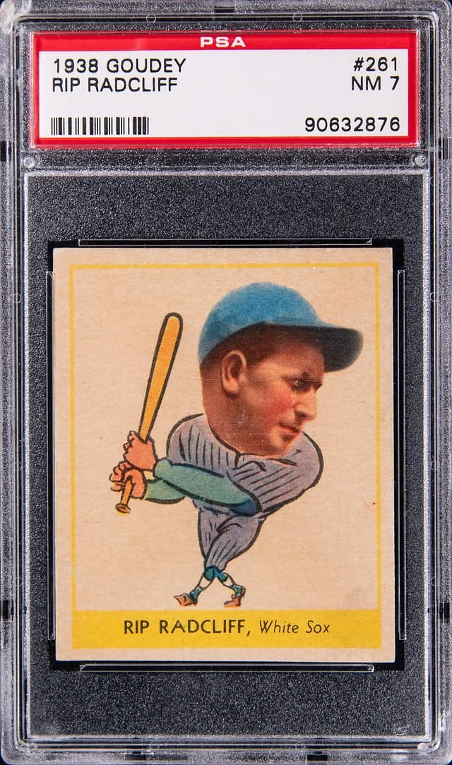 1938 Goudey Rip Radcliff #261 card image