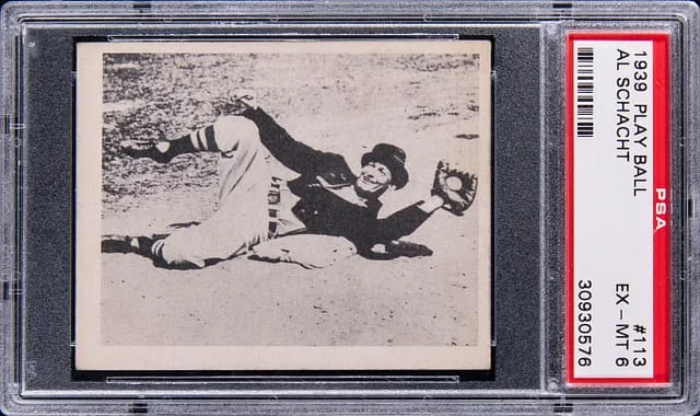 1939 Play Ball Al Schacht #113 card image