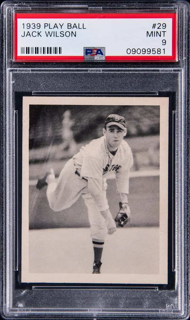 1939 Play Ball Jack Wilson #29 card image