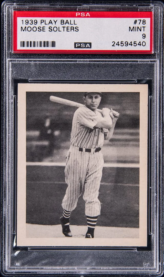 1939 Play Ball Moose Solters #78 card image