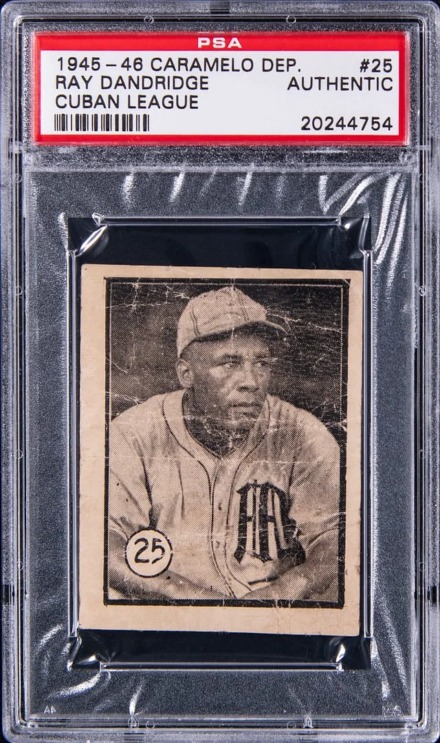 1945-46 Caramelo Dep. Cuban League Ray Dandridge #25 card image