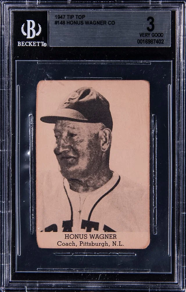 1947 Tip Top Honus Wagner Co #148 card image