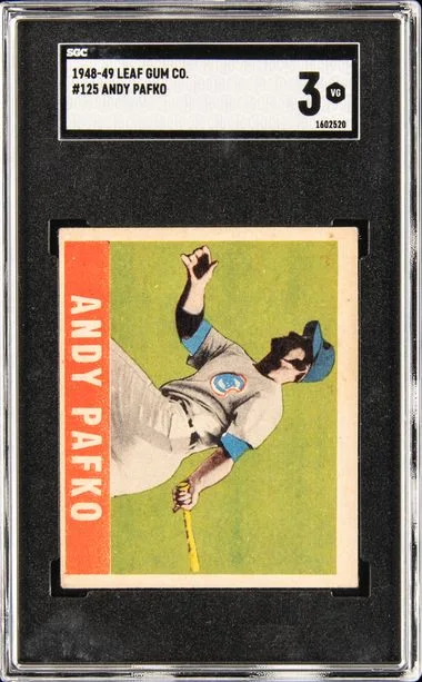 1948-49 Leaf Andy Pafko Gum Co. #125 card image