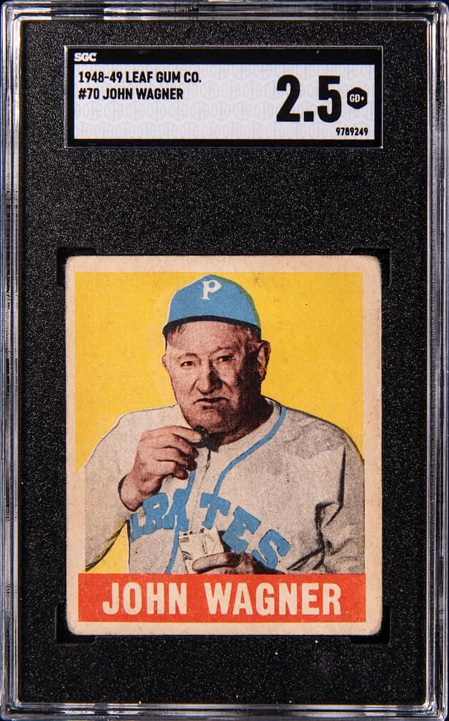 1948-49 Leaf Honus Wagner Gum Co. #70 card image