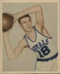 1948 Bowman Arnie Risen #58 card image