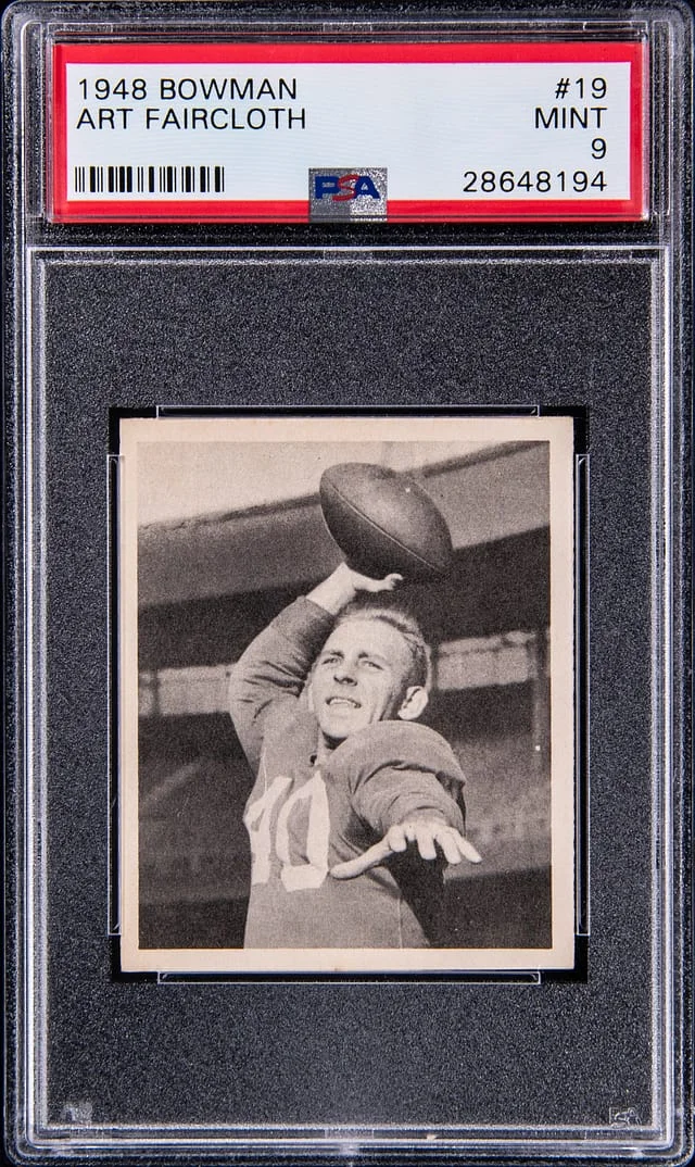 1948 Bowman Art Faircloth #19 card image