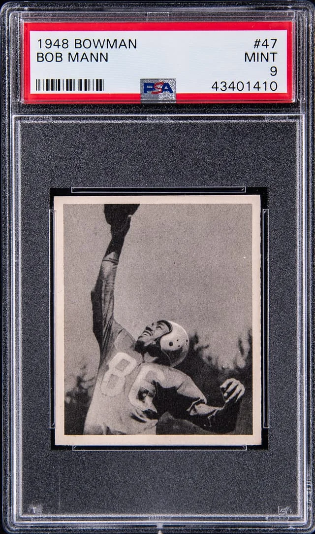 1948 Bowman Bob Mann #47 card image