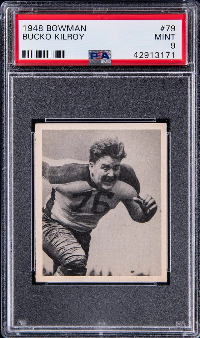 1948 Bowman Bucko Kilroy #79 card image