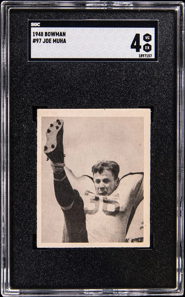 1948 Bowman Joe Muha #97 card image