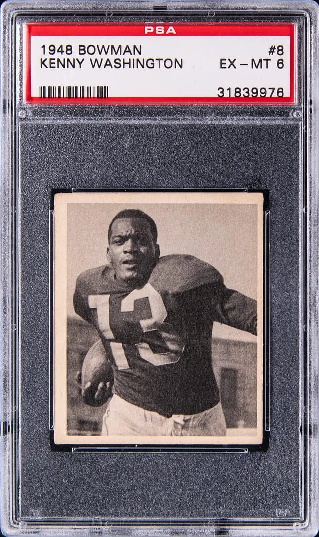 1948 Bowman Kenny Washington #8 card image