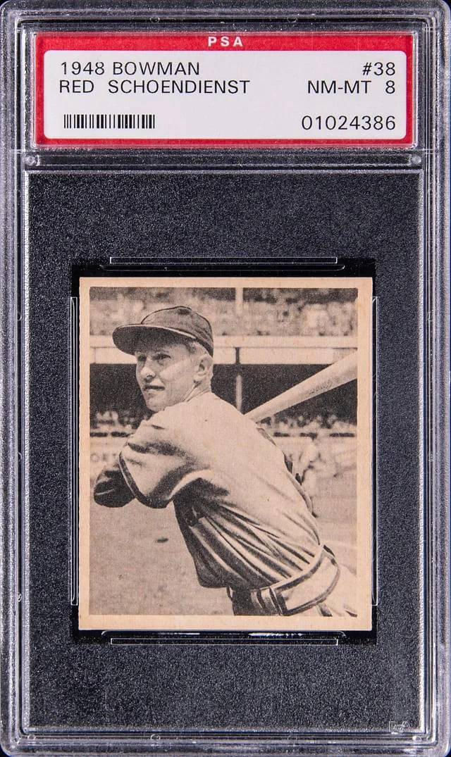 1948 Bowman Red Schoendienst #38 card image