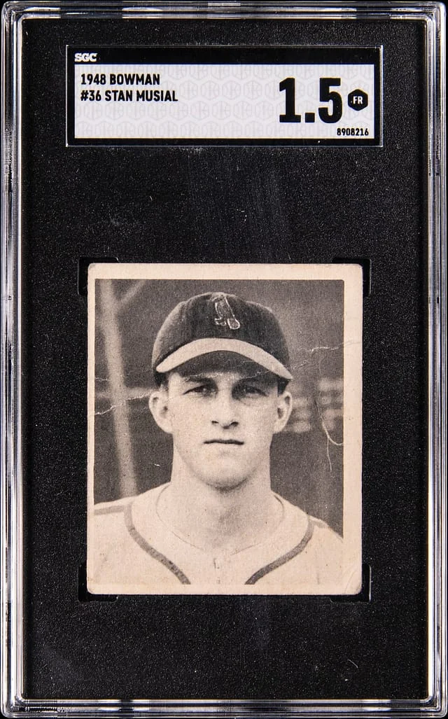 1948 Bowman Stan Musial #34 card image