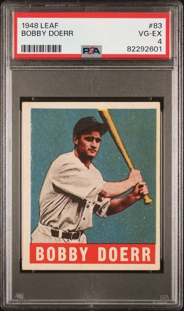 1948 Leaf Bobby Doerr #83 card image