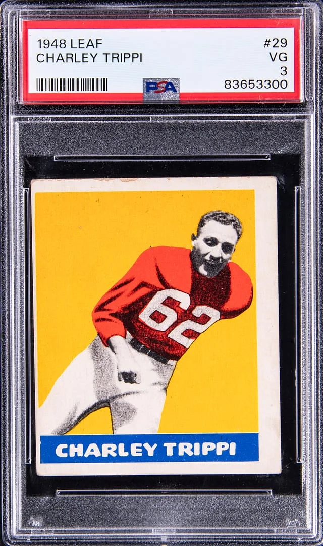 1948 Leaf Charley Trippi #29 card image